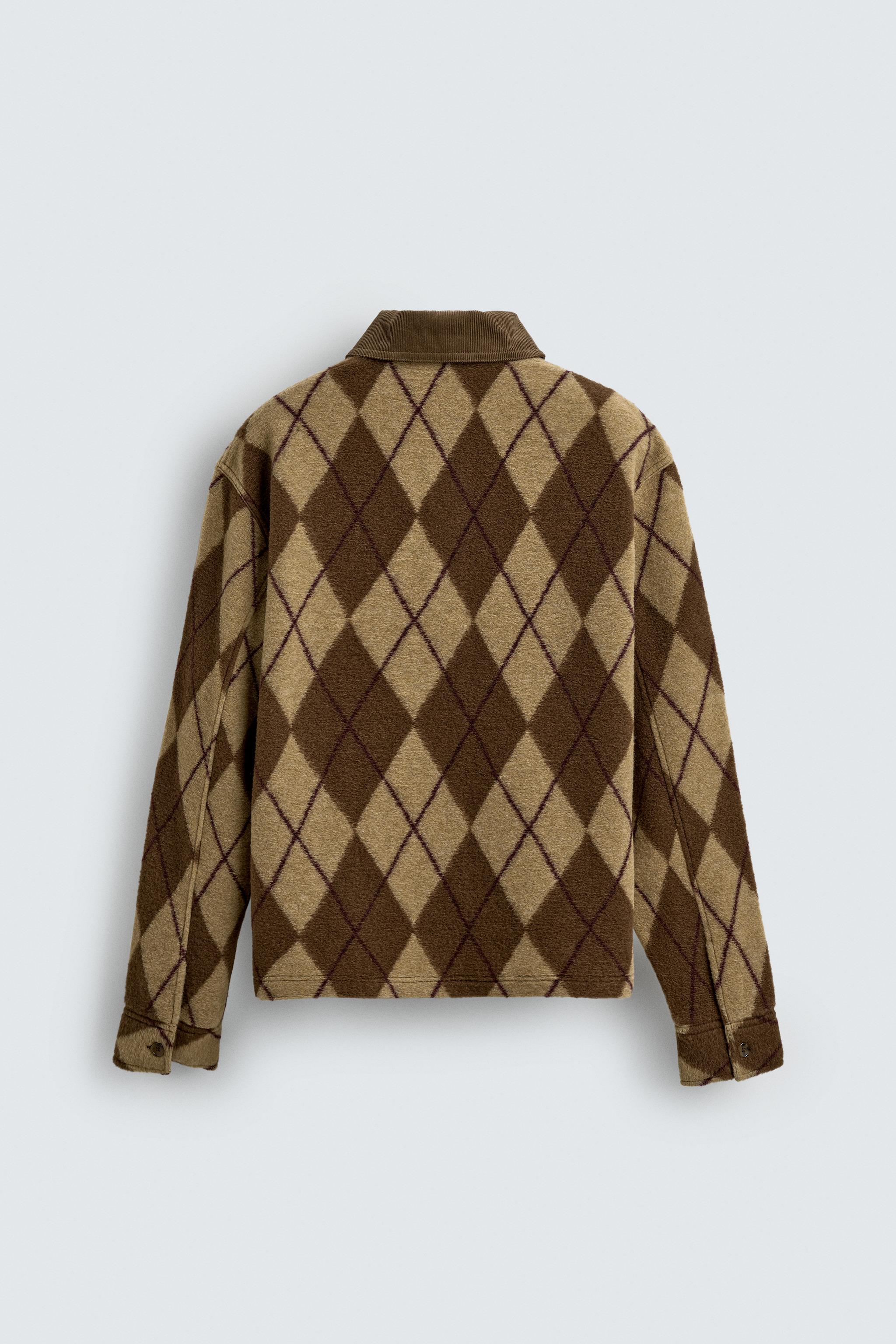 POLO TEXTURÉ JACQUARD LOSANGES